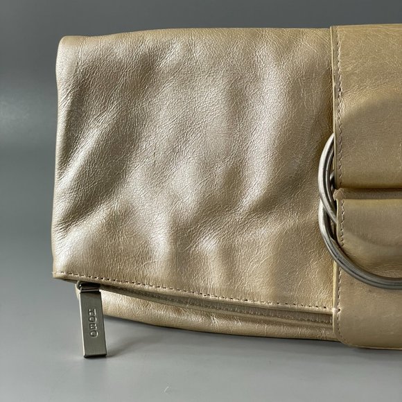 HOBO International Madeline Leather Fold-over Clutch - Picture 2 of 13